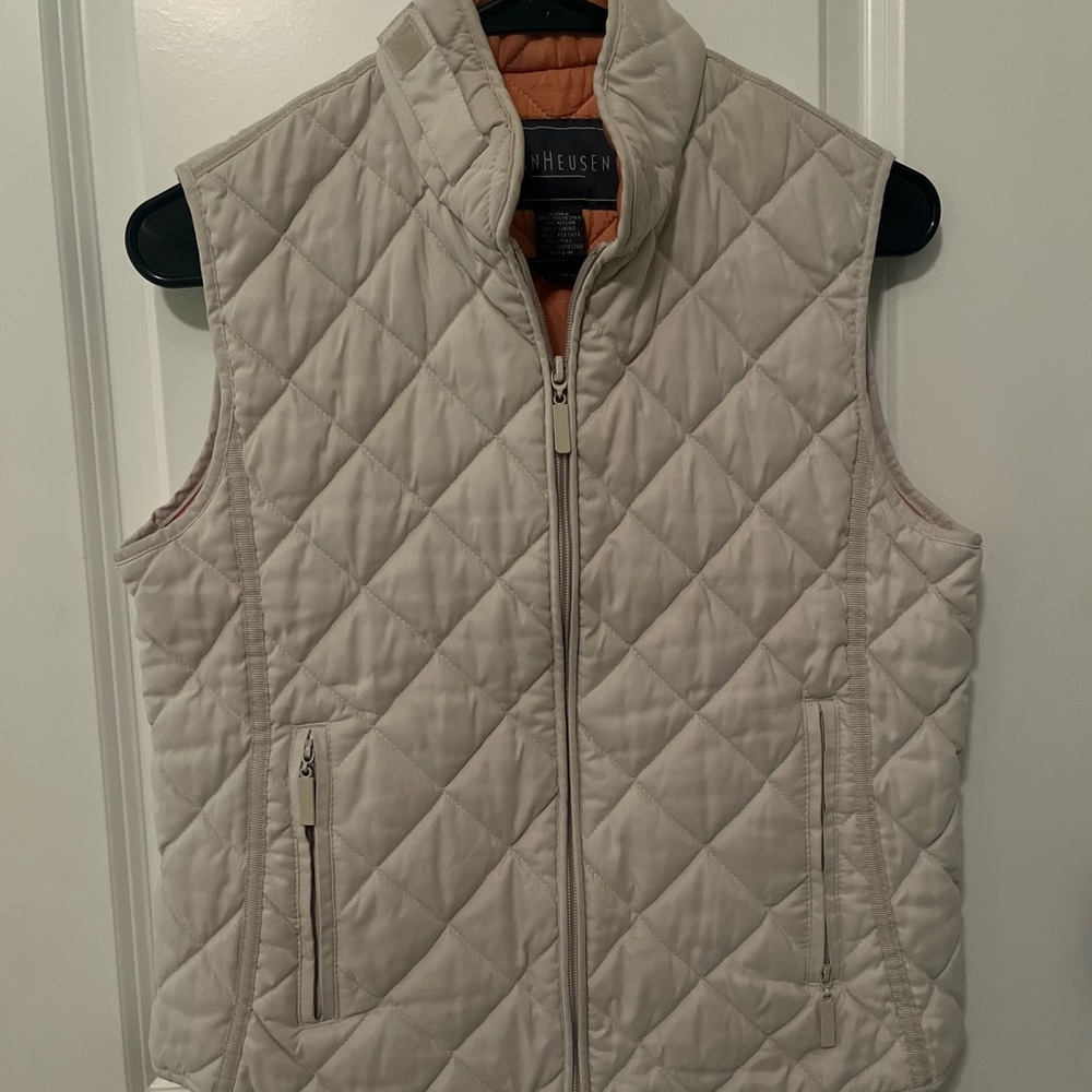 Van Heusen Quilted Vest - Beige